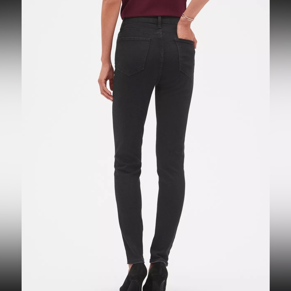 Banana Republic Black Skinny Jeans Size 4